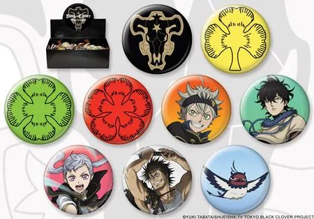 ATA-BOY BLACK CLOVER 144 PIECE BUTTON ASST (NET) #1