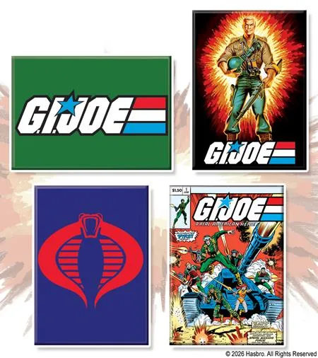 ATA-BOY GI JOE 12 MAGNET PACK (NET) #1
