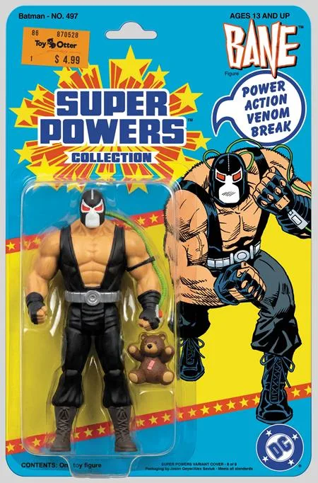 BATMAN #497 FACSIMILE EDITION CVR D JASON GEYER & ALEX SAVIUK BANE SUPER POWERS CARD STOCK VAR #1