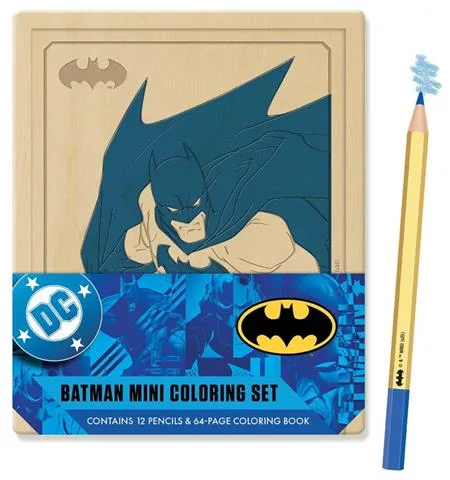 BATMAN MINI COLORING SET #1
