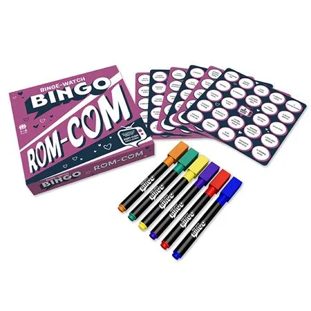 BINGE WATCH BINGO ROM COMS #1