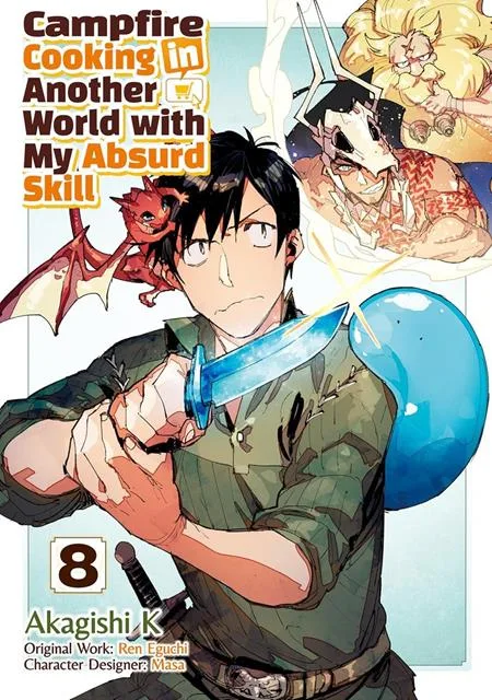 CAMPFIRE COOKING IN ANOTHER WORLD WITH MY ABSURD SKILL TP VOL 08 #8