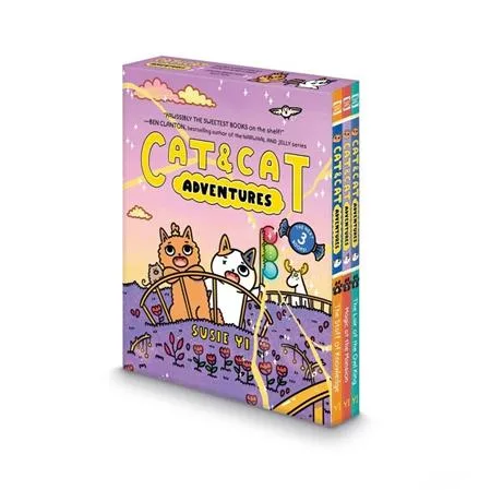 CAT & CAT ADVENTURES A GRAPHIC NOVEL TP 3-BOOK BOX SET (VOLS 04 & 05 & 06) #1
