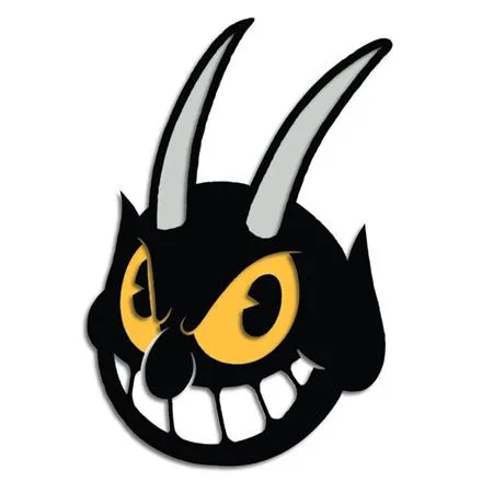 CUPHEAD DEVIL ENAMEL PIN BADGE #1