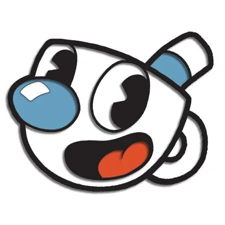 CUPHEAD MUGMAN ENAMEL PIN BADGE #1