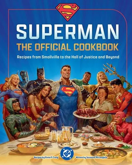 DC SUPERMAN THE OFFICIAL COOKBOOK HC #1