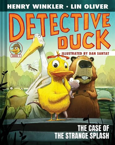 DETECTIVE DUCK ILLUSTRATED NOVEL HC VOL 01 THE CASE OF THE STRANGE SPLASH #1