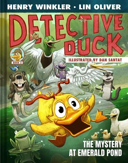 DETECTIVE DUCK ILLUSTRATED NOVEL HC VOL 03 THE MYSTERY AT EMERALD POND #3