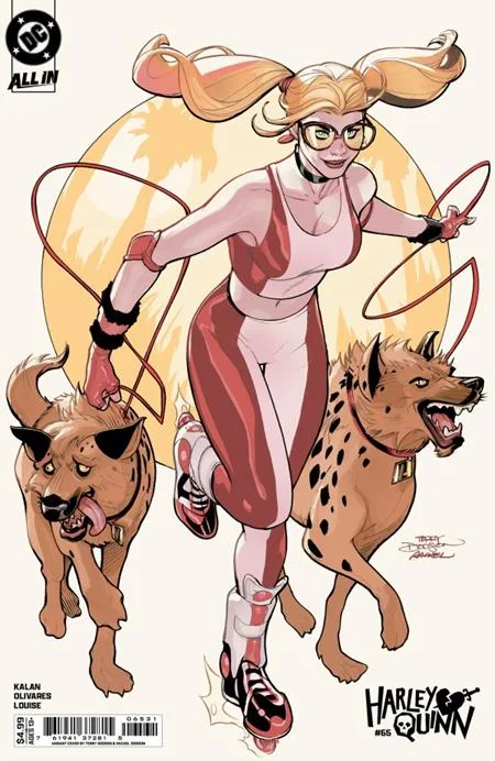 DF HARLEY QUINN #65 VARIANT SIGNED BY TERRY & RACHEL DODSON #1