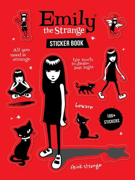 EMILY THE STRANGE STICKER BOOK TP #1