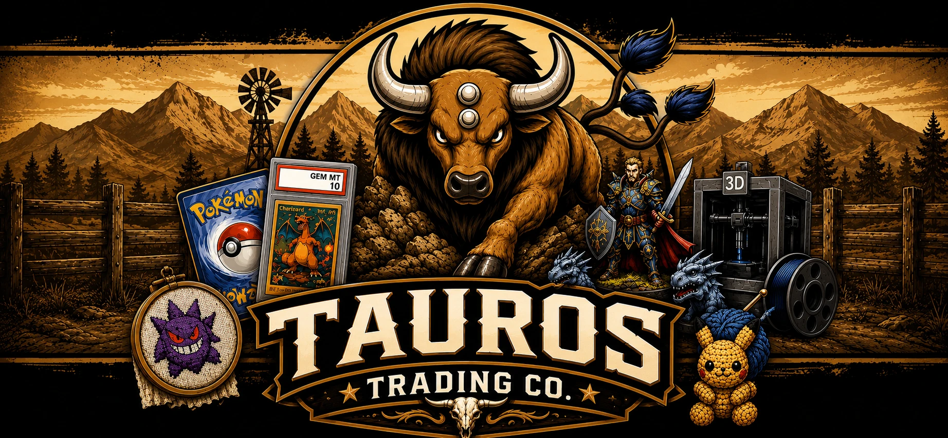 Tauros Trading Company - Singles, Sealed, Collectibles