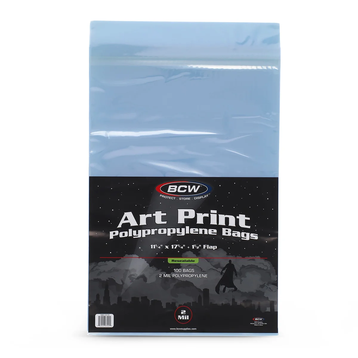 Resealable 11x17 Art Print Bags