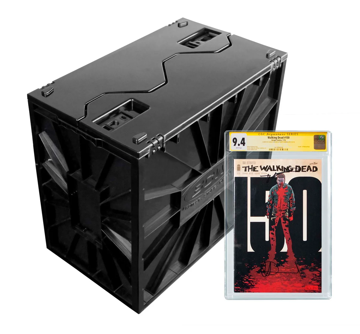Graded Comic Book Bin - Black