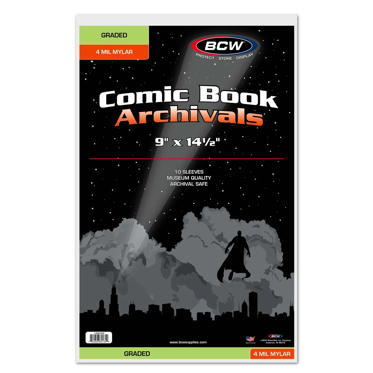 Graded Comic Mylar Sleeve - 4 MIL