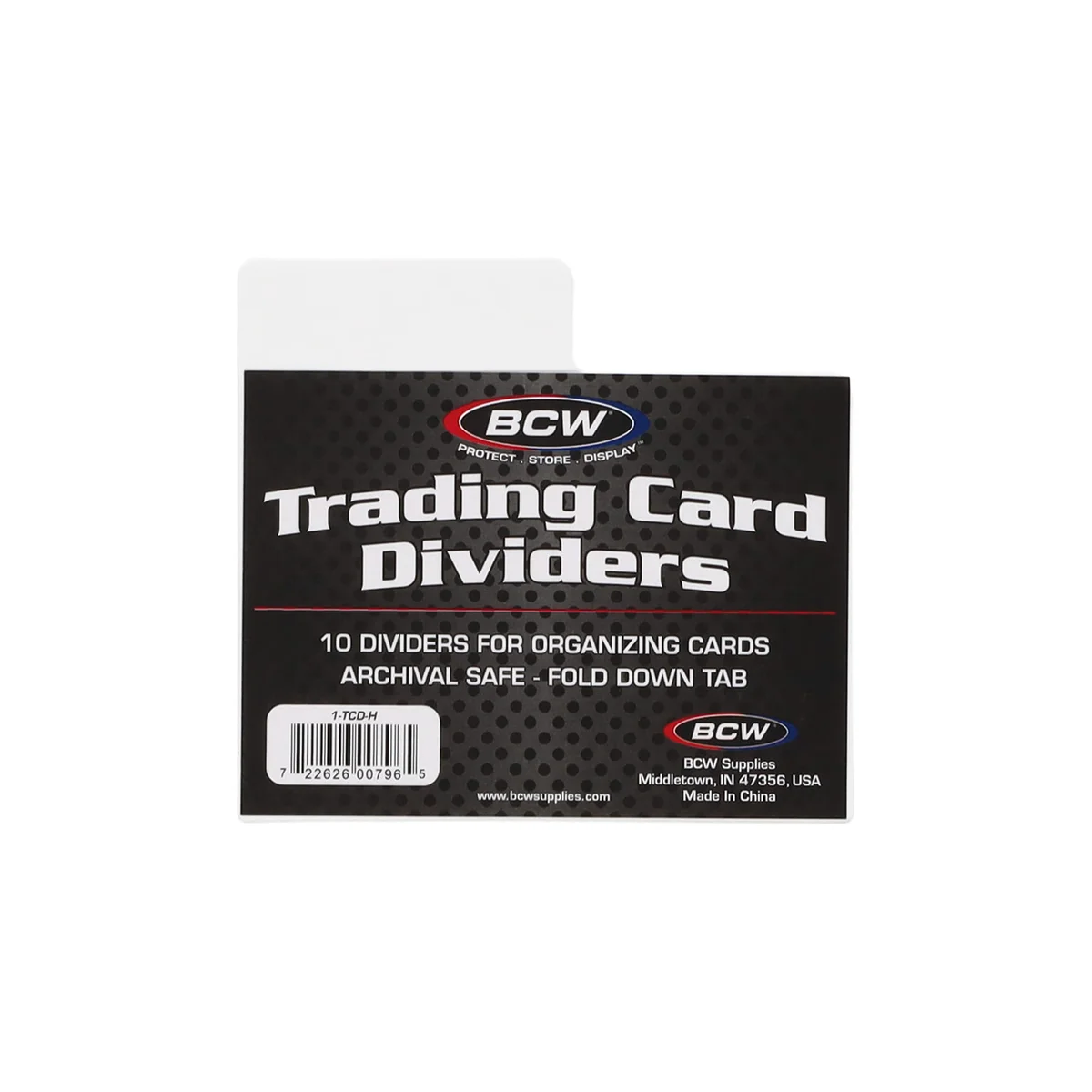 Trading Card Dividers - Horizontal - 10 CT. Pack