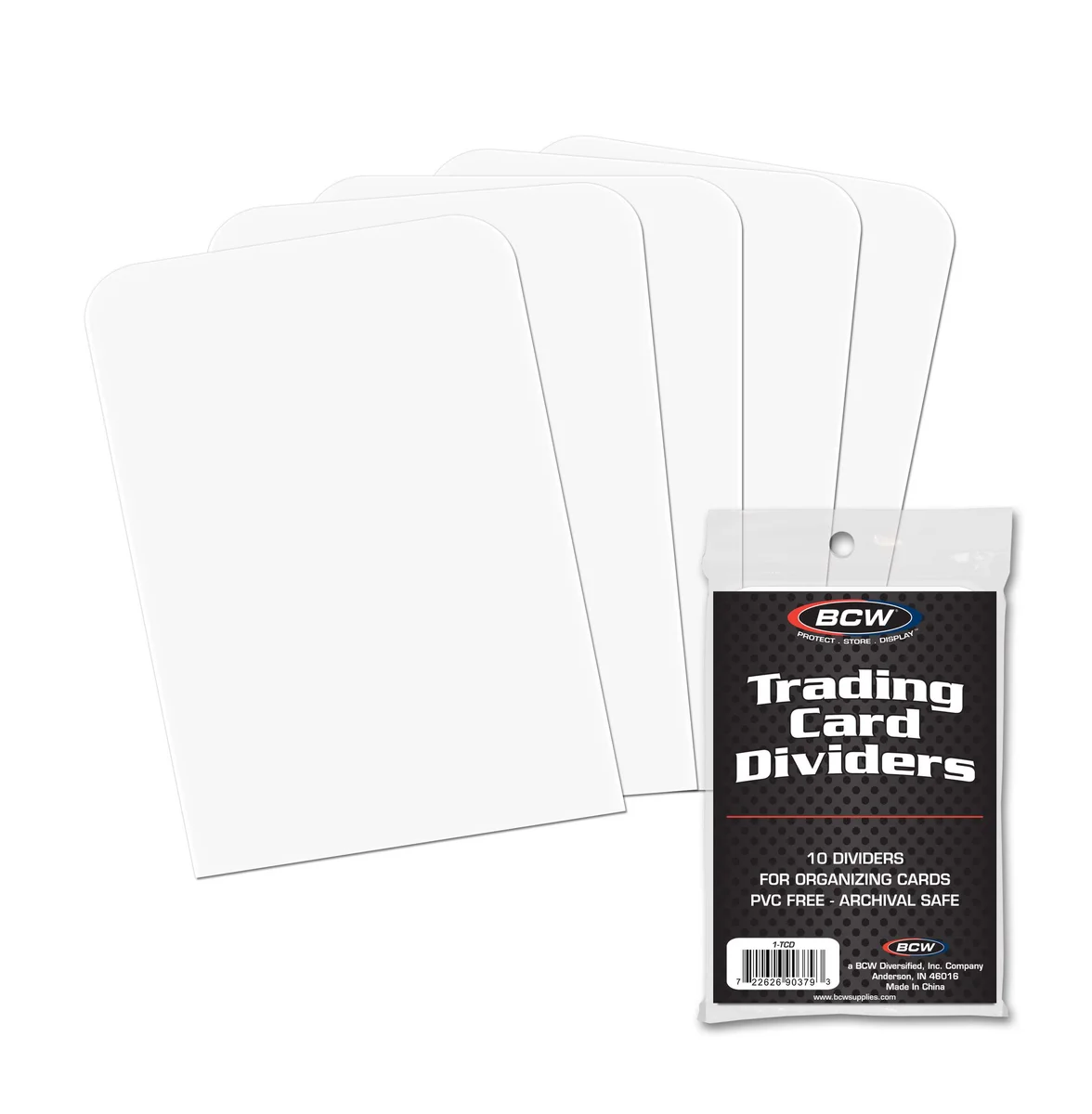 Trading Card Dividers - 10 CT. Pack