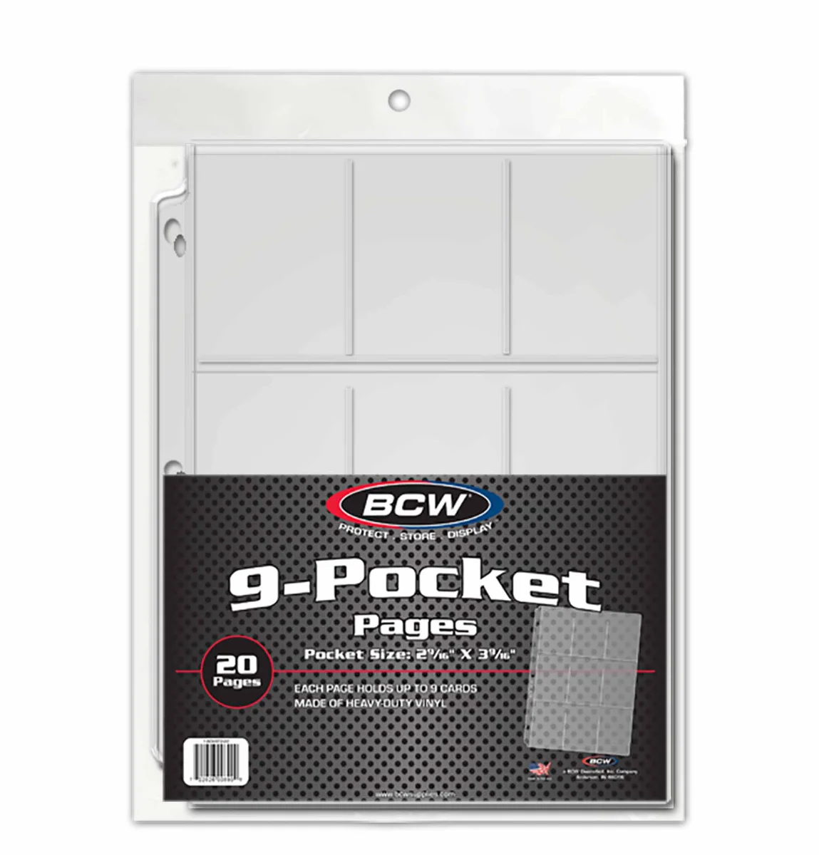 Vinyl 9-Pocket Page (No.2)