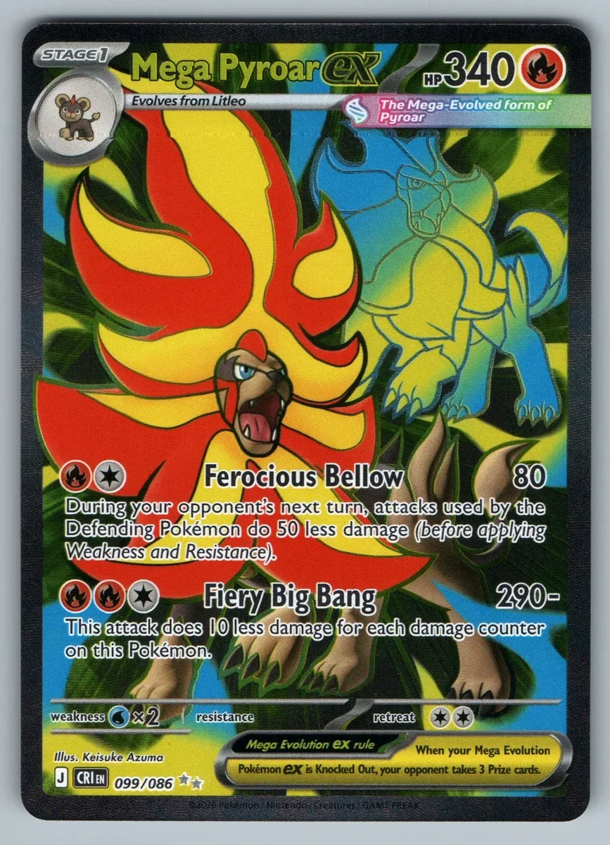 Mega Pyroar ex