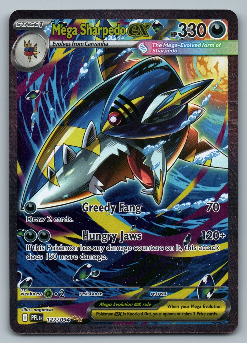 Mega Sharpedo ex