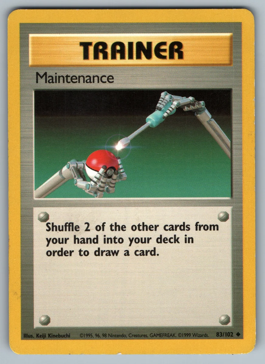 Maintenance