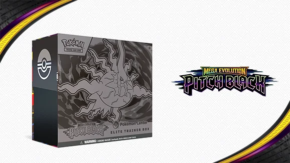 Pitch Black Pokemon Center Elite Trainer Box (Exclusive)